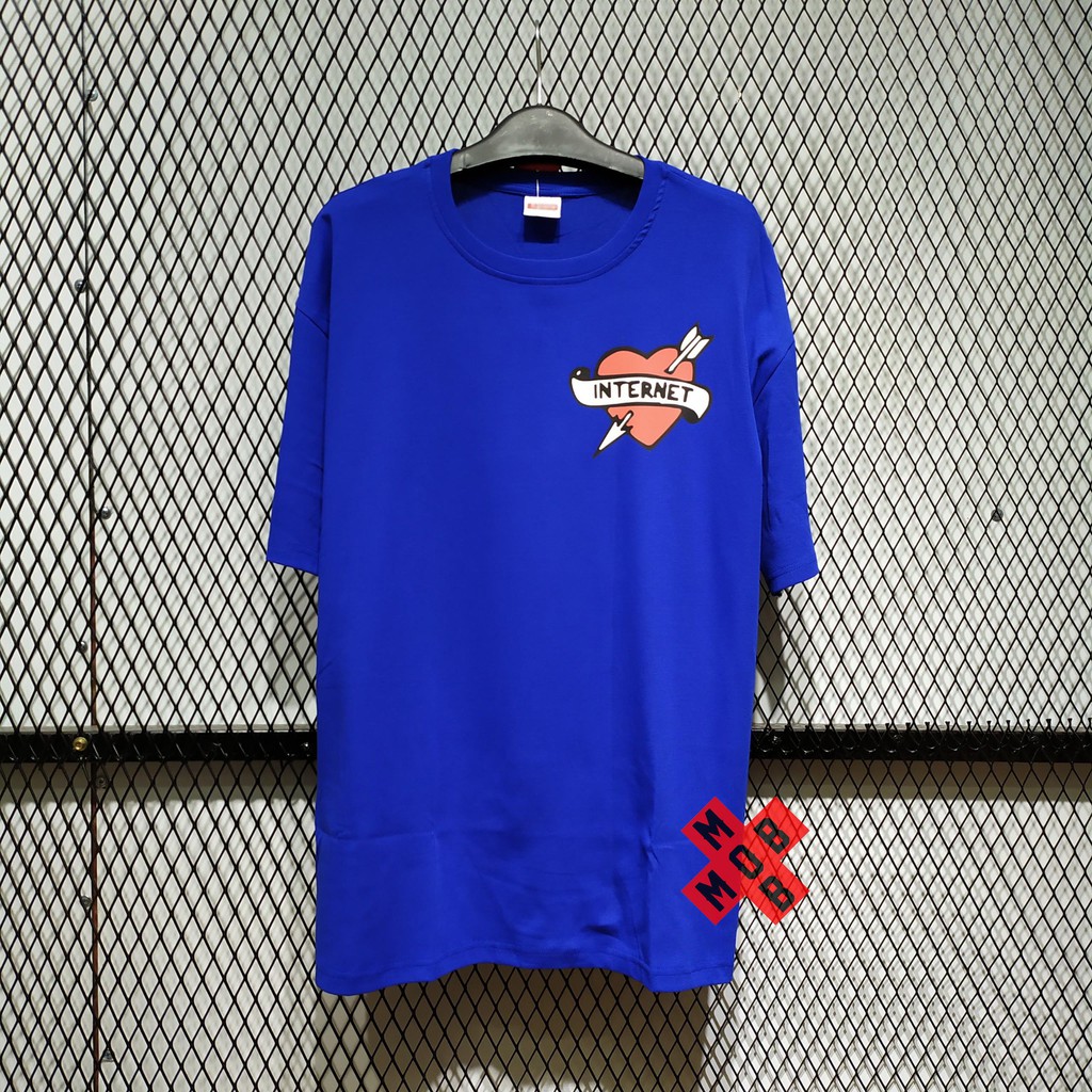 Áo thun unisex form rộng LOVE INTERNET