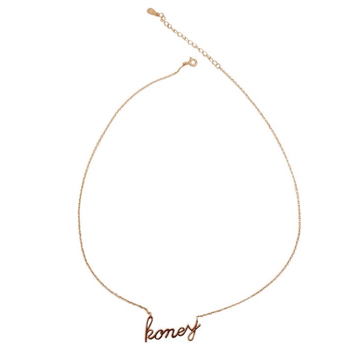 Dây chuyền Bạc ý 925 honey vòng cổ nữ thời trang