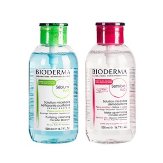 [ CHÍNH HÃNG - CÓ BILL ] Nước Tẩy Trang Bioderma Solution 500ml - Dạng xịt