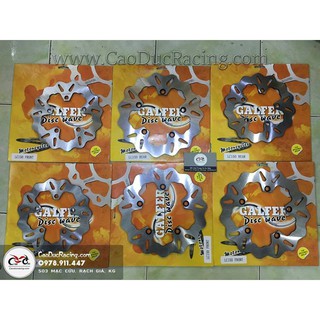 Đĩa Garfel EX150 - 1 cặp trước sau