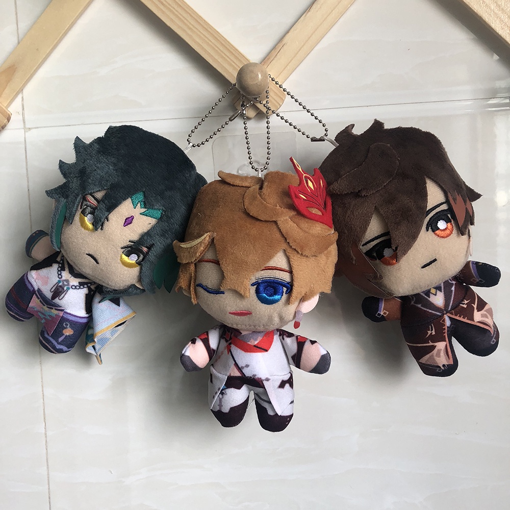 ⚡Genshin Impact⚡ Móc Khoá Búp Bê Cầu Nắng Nhân Vật Venti, Childe, Zhongli, Xiao Và Kazuha Shogun Albedo