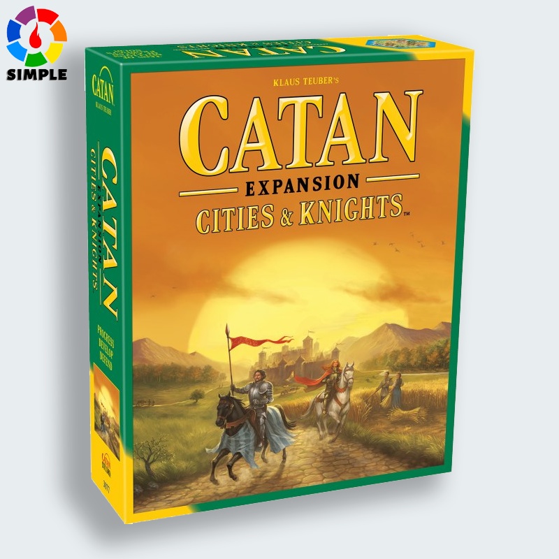 Bộ đồ chơi gia đình Catan: Cities & Knights thú vị