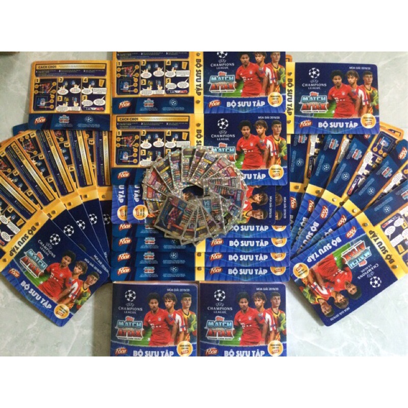 Album Cầu Thủ Match Attax - Album Poca mùa mới