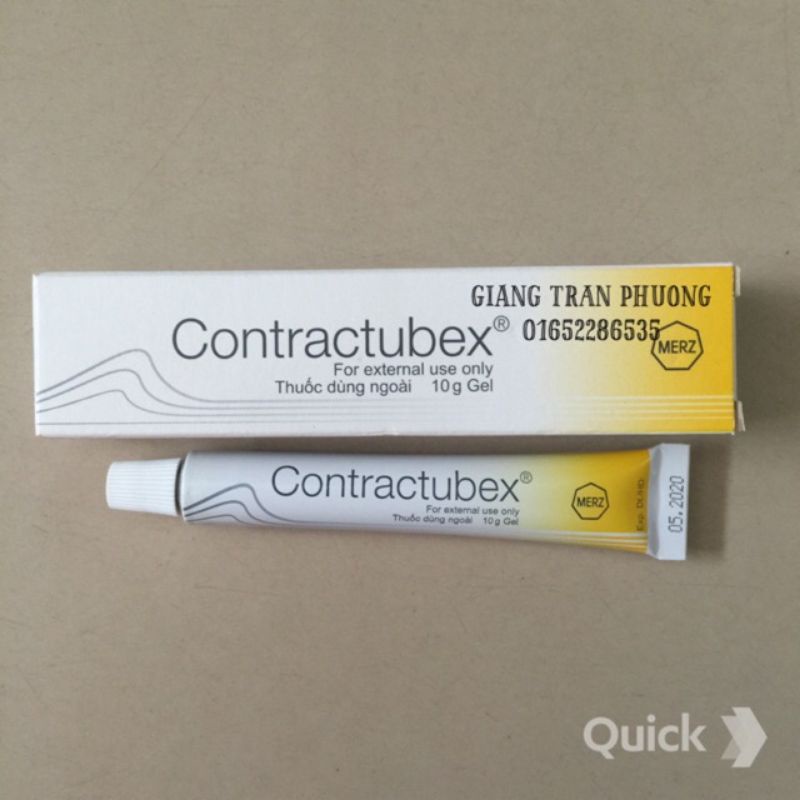 Bôi sẹo Contractubex