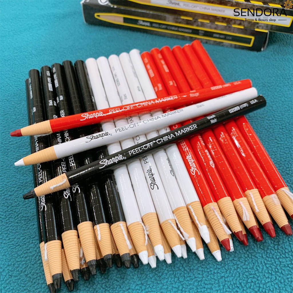 Chì đá Sharpie Pro siêu mảnh cứng cáp DCPX-NTA giúp định hình mày, môi trong phun xăm