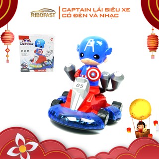 Lồng đèn các nhân vật ngồi siêu xe Ribofast chơi trung thu