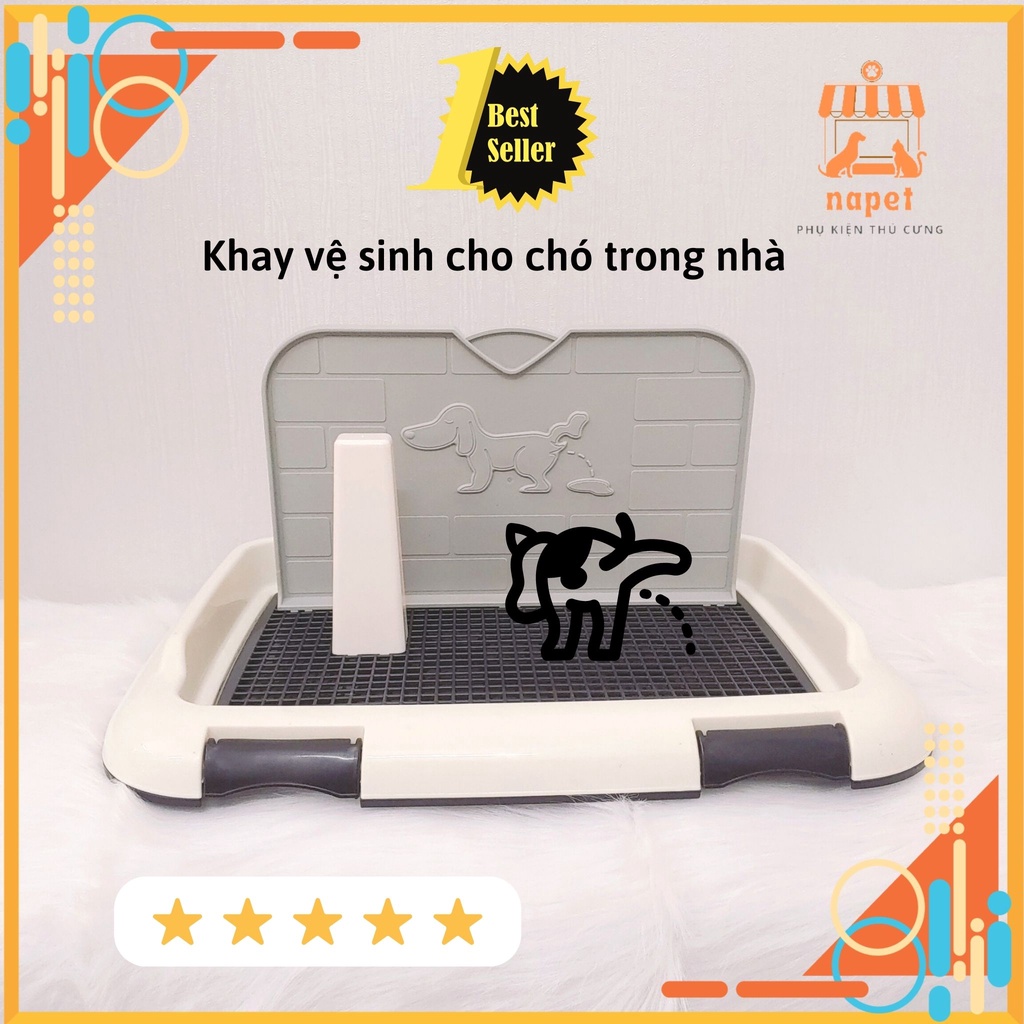 Khay vệ sinh cho chó - Giúp chó đi vệ sinh đúng nơi quy định