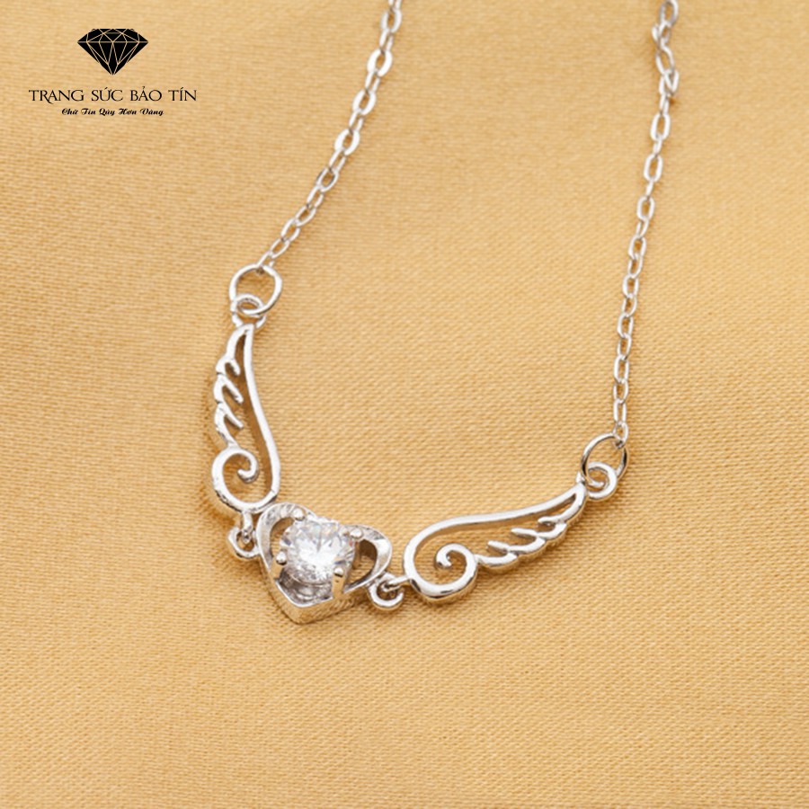 LẮC CHÂN BẠC NỮ CHẤT LIỆU BẠC 925 CAO CẤP LẮC HÌNH CÁNH THIÊN THẦN | BigBuy360 - bigbuy360.vn