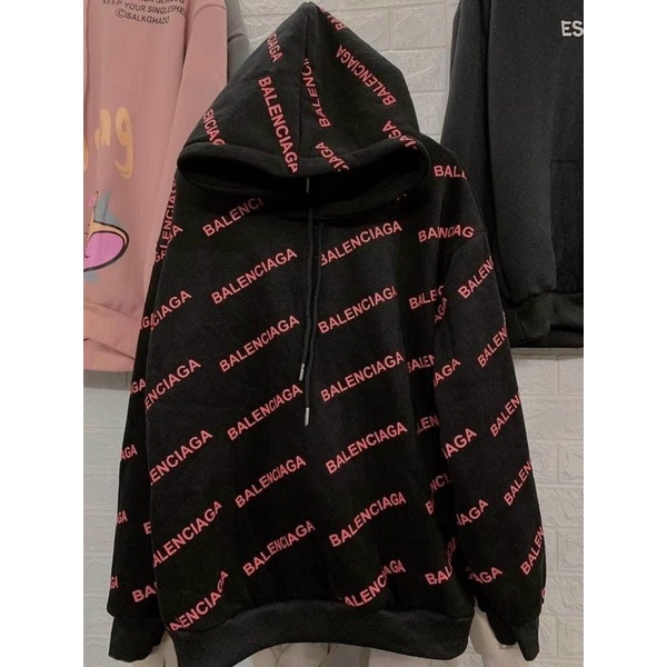 Áo Hoodie Nỉ Bông Tai Thỏ Ba.len Basic Nam Nữ Form Rộng Thu Đông Kiểu Dáng Hàn Quốc