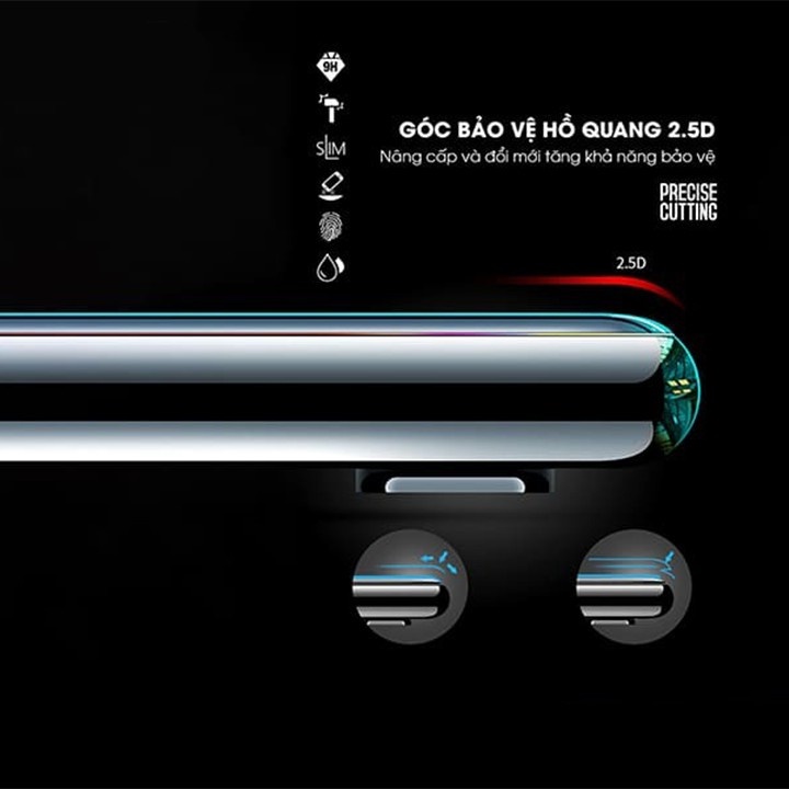 Kính Cường lực KingKong Nano WK Design WTP-029 dành cho 7/8 Plus/X/XsMax/11/12/13/14/15/Pro/Plus/Promax - phukienbaobao