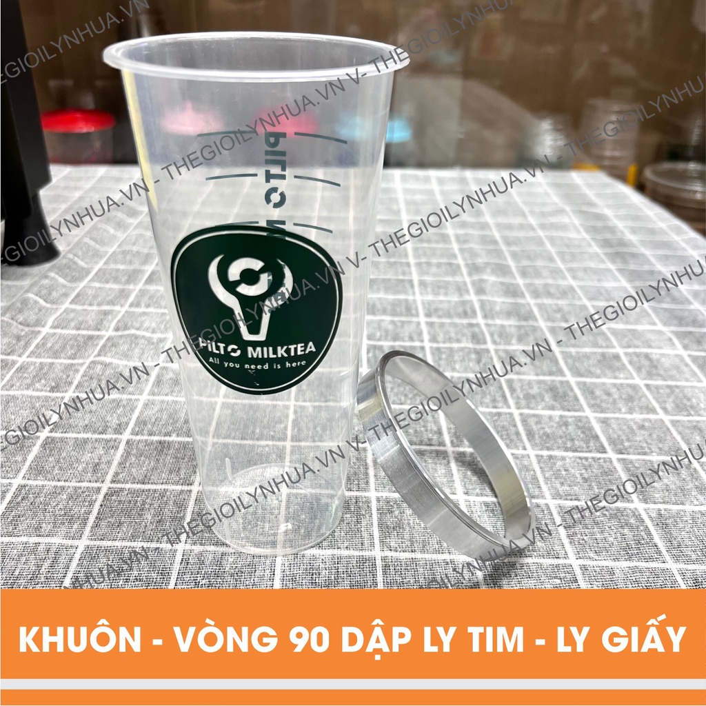 Khuôn phi 90, vòng phụ phi 90 cho máy dập cốc nhựa, máy ép ly giấy, ép ly tim và các loại ly đường kính miệng phi 90mm