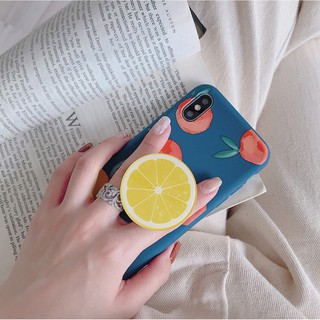 Ốp Iphone Dẻo Trái Cây + Pop