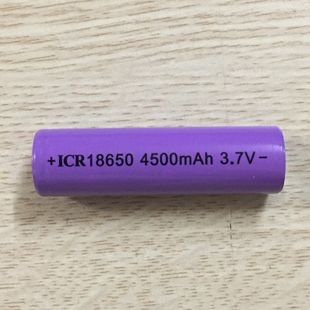 Pin ICR18650 dung lương 2500mah điện thế 3,7V