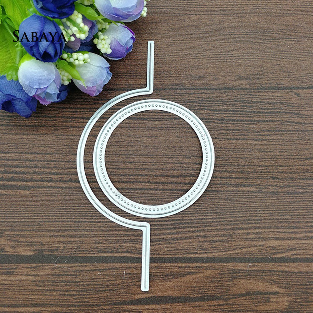 Khuôn Cắt Giấy Làm Từ Kim Loại Hình Hoa Nhiều Tầng Trang Trí Scrapbook