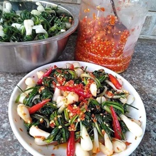 Củ kiệu cuốn lá thơm ngon 500g