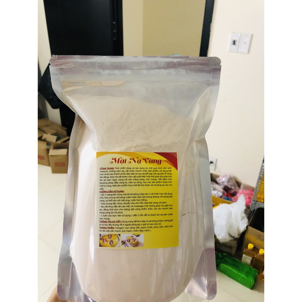 Bột đắp mặt nạ vàng 24k - 1kg