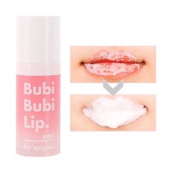 Tẩy Tế Bào Chết Môi Bubi Bubi Bubble Lip Scrub Sủi Bọt 10ml