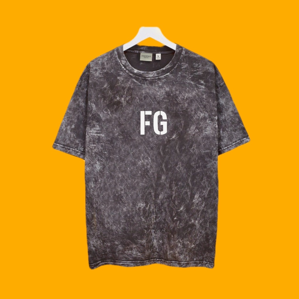 Áo Thun FG Thời Trang Unisex, Kiểu Dáng Rộng, Chất Liệu Cotton Thấm Hút Mô Hôi
