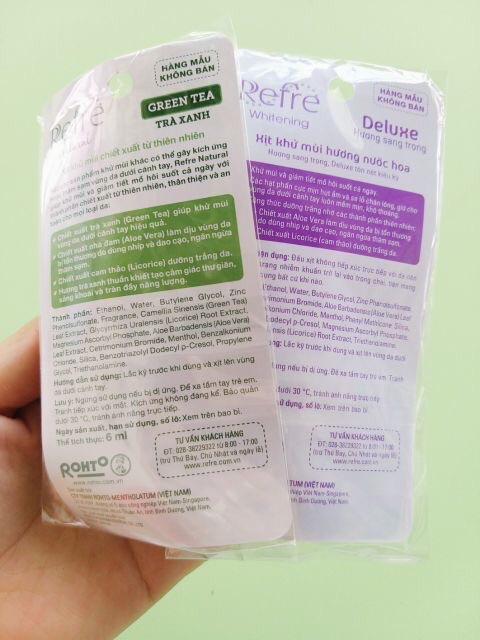 XỊT KHỬ MÙI REFRE 6 ML | BigBuy360 - bigbuy360.vn