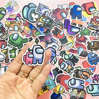 Sticker/ hình dán Game Among Us (Bộ 10-50 sticker)