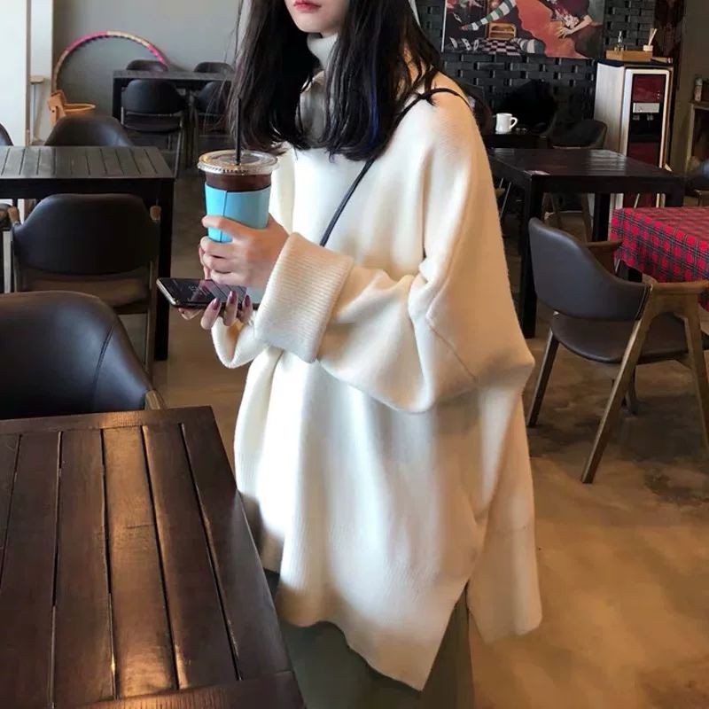 Áo len cổ lọ dáng rộng (có ảnh thật) | BigBuy360 - bigbuy360.vn