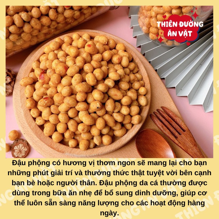 Đậu phộng da cá 400g THIÊN ĐƯỜNG ĂN VẶT đậu phộng da cá nước cốt dừa đồ ăn vặt Đà Nẵng giòn thơm ngon