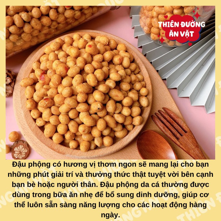 Đậu phộng da cá 450g THIÊN ĐƯỜNG ĂN VẶT đậu phộng da cá nước cốt dừa đồ ăn vặt Đà Nẵng giòn thơm ngon