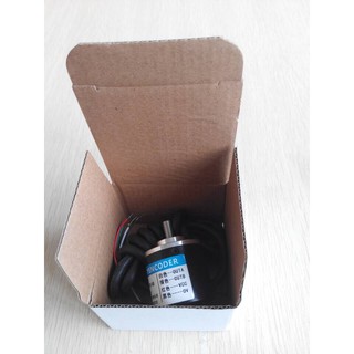 Encoder Rotary AHT3806 360PPR – Cảm Biến Quay 360/400/600 Xung/Vòng – Nguồn 5-26V – Dây 2m – Dùng Cho PLC, Arduino, CNC