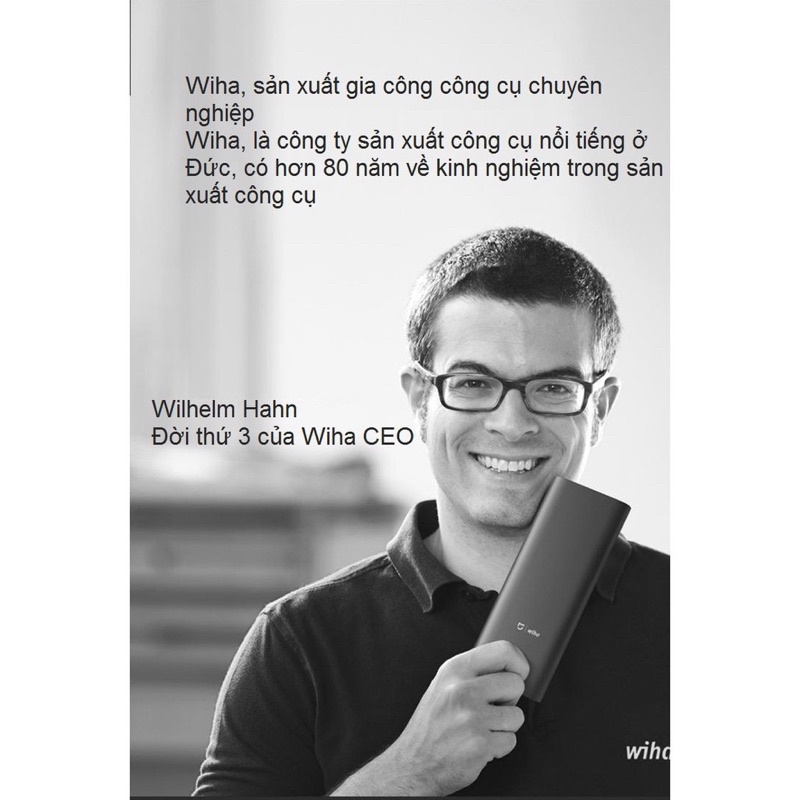 Bộ tua vít Xiaomi Mijia Wiha đa năng bỏ túi 24 đầu vít chi tiết