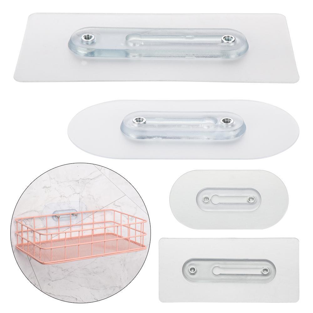 MUVAKO Set 2 Móc Treo Đồ Dán Tường Đa Năng Không Cần Khoan