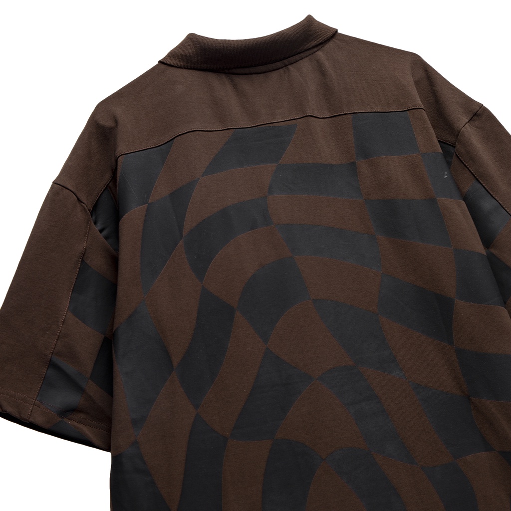 Áo Polo Tay Lỡ Unisex WRAPPED Thun Cá Sấu - HADES Brand Chính Hãng