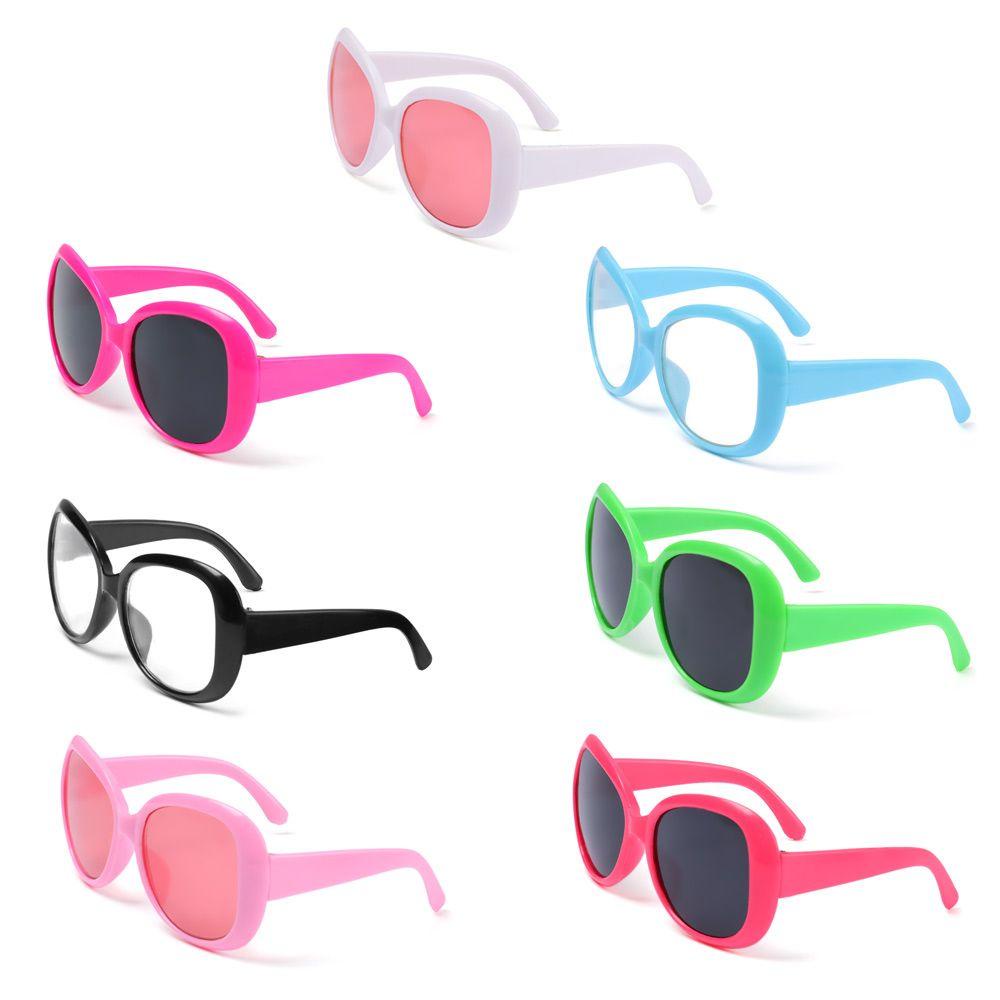 RAINBOW Mắt Kính Tròn 43Cm Thiết Kế Dễ Thương Cho Búp Bê