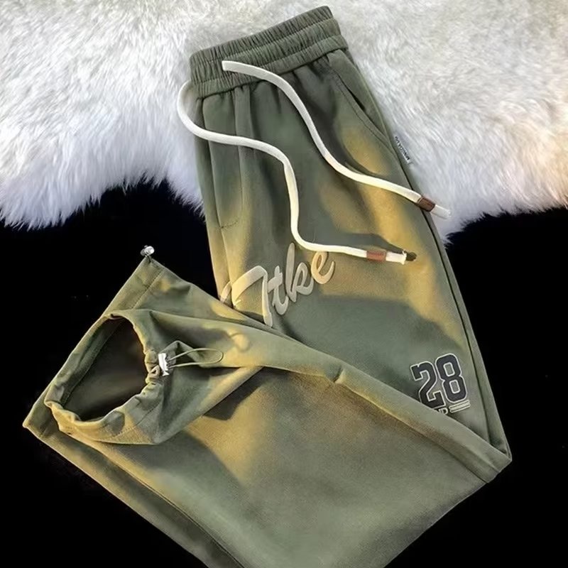 Quần Thể Thao Ống Rộng In Họa Tiết Thời Trang Hàn Quốc Dành Cho Nam quần jogger nữ ống rộng quần ống rộng unisex quần baggy nam