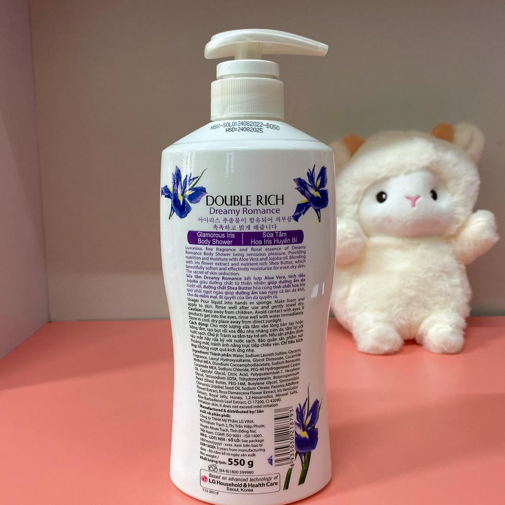 Sữa tắm Double Rich hương hoa 550g