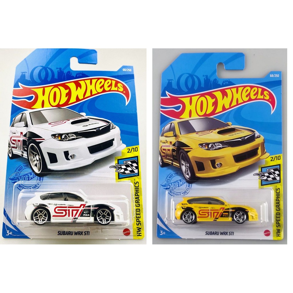 Xe mô hình Hot Wheels Subaru WRX STI