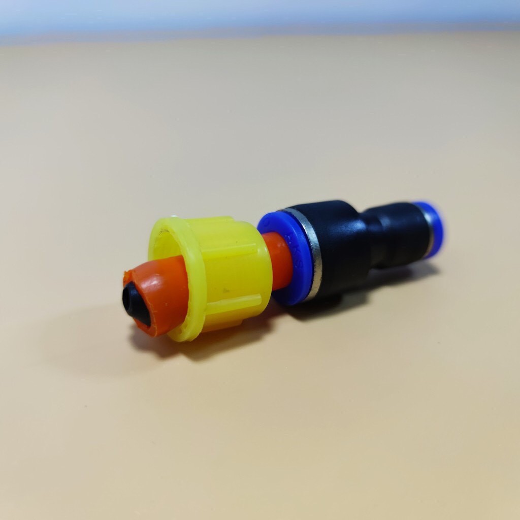 Bộ chuyển đổi đầu ren trong 17 ra ống 8mm khớp nối nhanh chuyên cho bơm đôi sinleader 96w