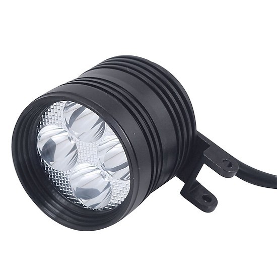 Đèn pha led L4 NGẮN siêu sáng, Đèn led tản nhiệt gắn cho xe ga xe số, bảo hành 3 THÁNG