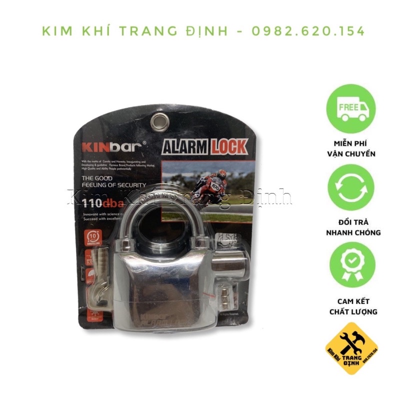 Khóa Báo Động Chống Trộm KINBAR/PADLOCK