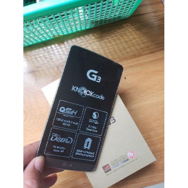 Điện thoại LG G3 ram 3G rom 32G máy Chính Hãng, màn 5.5inch, Cấu hình Cao, đánh Game siêu mượt