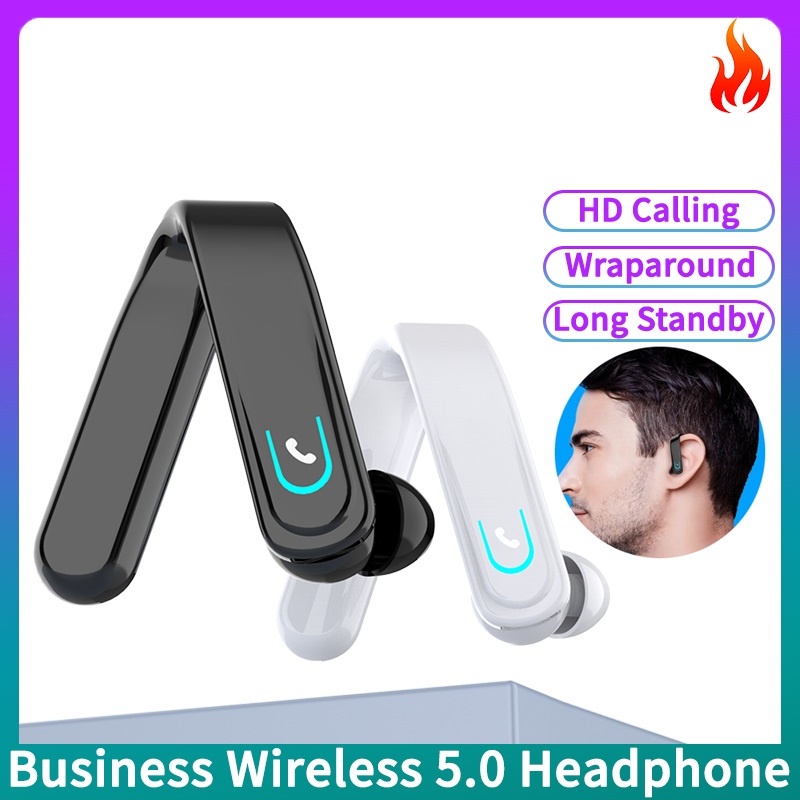 Hàng Mới Về Tai Nghe Treo Vành Tai Bluetooth YX18 Phong Cách Doanh Nhân Thời Gian Dài