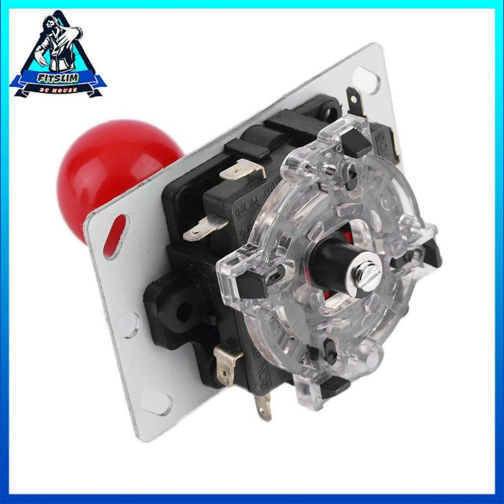 Trò chơi điện tử 8 chiều cổ điển Trò chơi Joystick Ball Joy Stick Red Ball Replacement