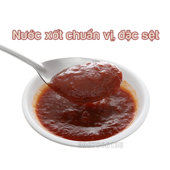 Sốt cà chua Spaghetti, Sốt nấu mì Ý, Pizza gói 110g