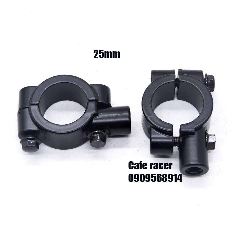 Pat kẹp lắp ghi đông mô tô phi 25mm rebel 300 harley