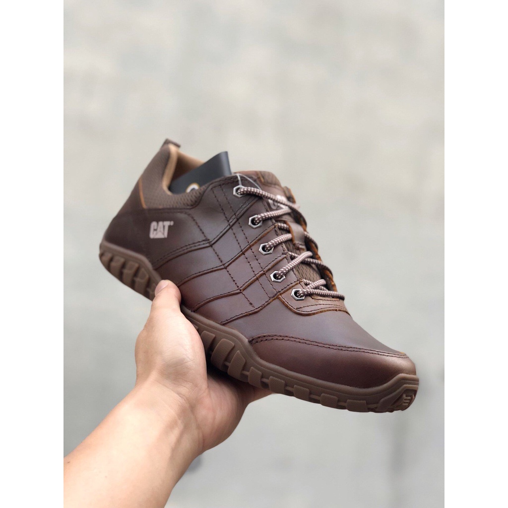 Original Caterpillar CAT Men's Footwear Work Genuine Leather Boot Shoes 1650028