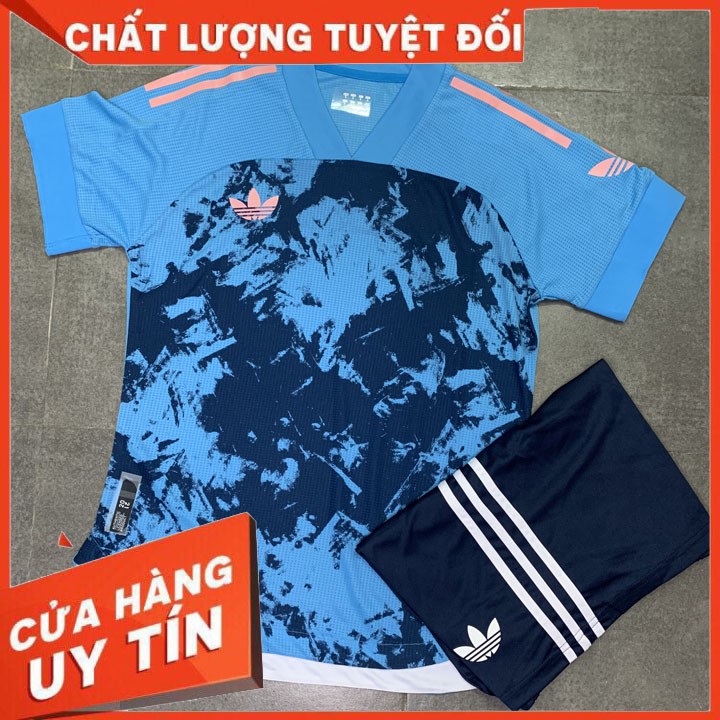 [Hàng Supper Thái] Áo bóng đá phối màu - Cam kết Y Hình - Hàng xịn, Set thể thao đẹp năm 2021