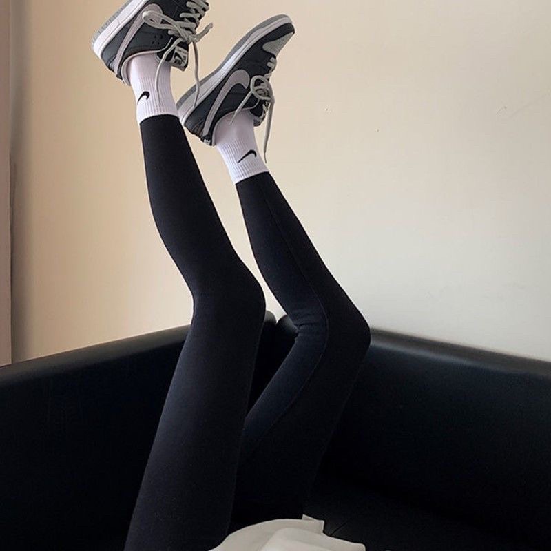 Quần legging giữ nhiệt chất len tăm co giãn tốt