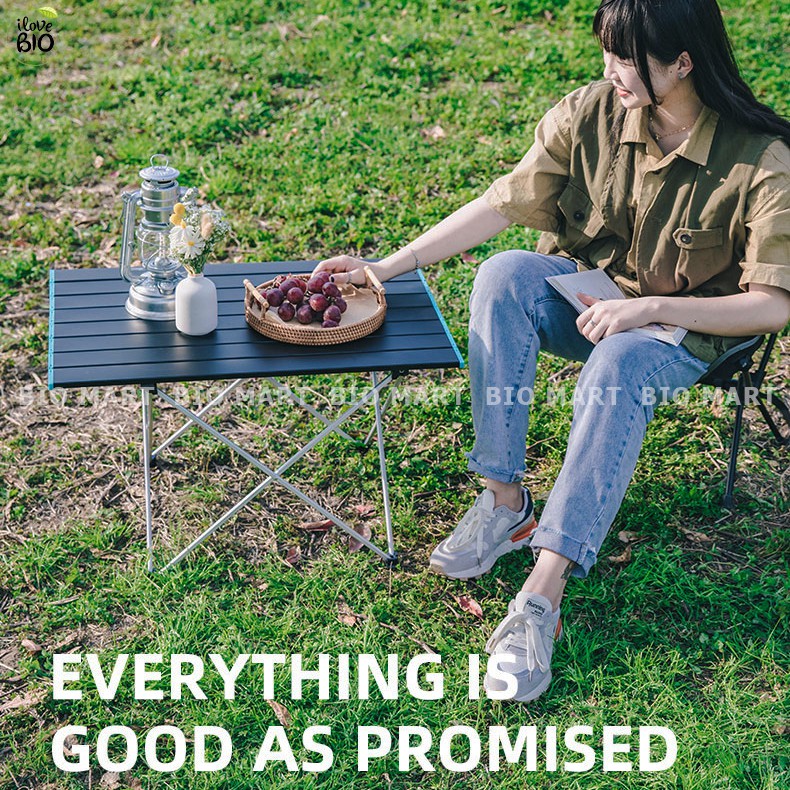 Bàn Gấp Dã Ngoại Thông Minh, Bàn Xếp Đi Động Gấp Gọn Du Lịch, Cắm Trại Có Kèm Túi Đựng - P001 | BigBuy360 - bigbuy360.vn