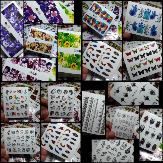 Tấm sticker nước( 1-3 tấm)