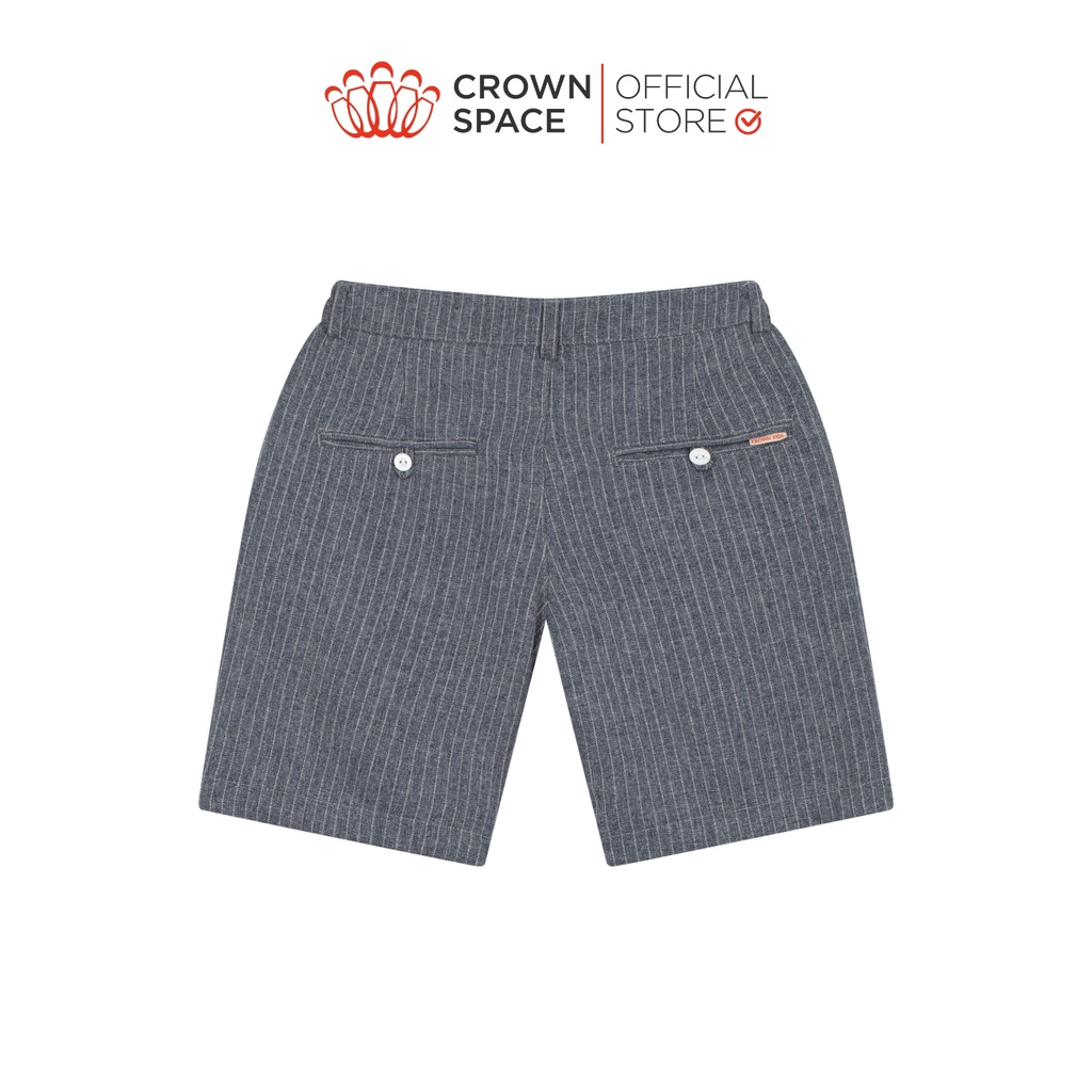 Quần sooc cho bé trai Crown Space CKBSGC2680802 size 19-27kg rộng rãi, thoáng mát