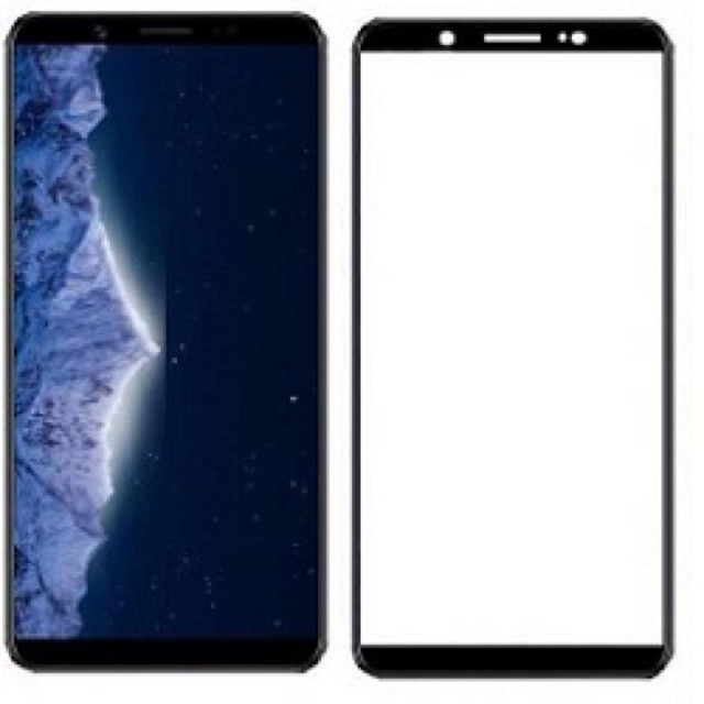 Kính cường lực oppo F5 ( Loại 1) Full keo, Full màn